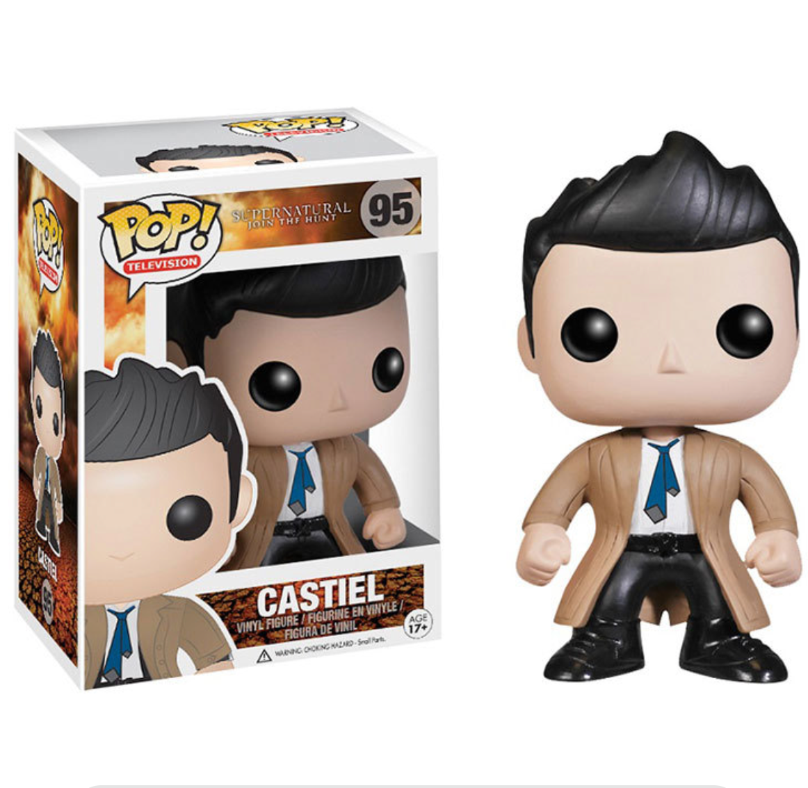 Funko POP Castiel & Dean Figures (Evil Power Series)