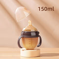Nano Silver Silicone Baby Bottle for Weaning