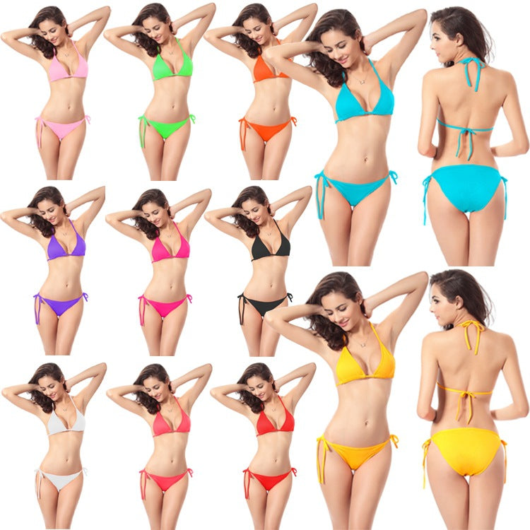 Classic Sexy Bikini in 11 Candy Colors for Women