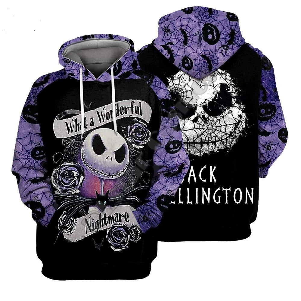2020 Christmas Nightmare Series 3D Printed Hoodie