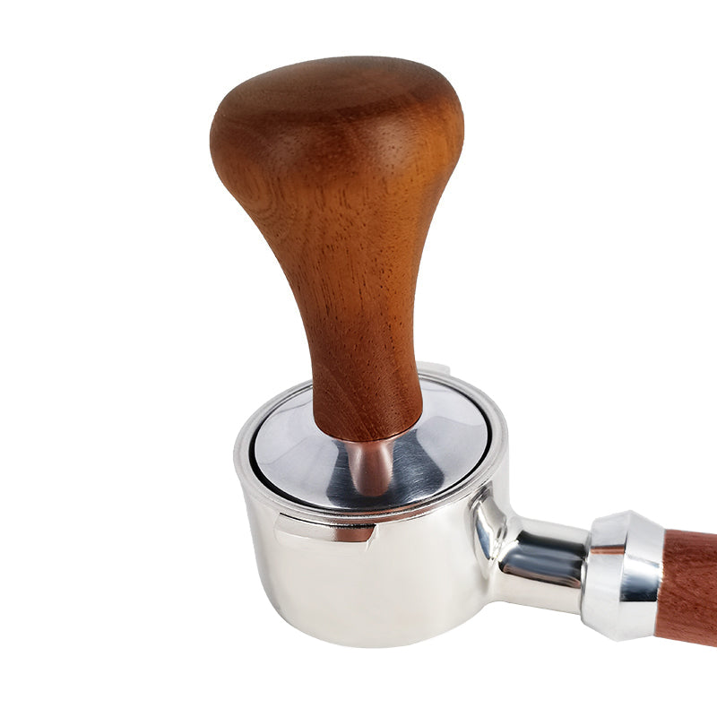 Barista Espresso Flat Tandem Press Pad Coffee Filter Holder