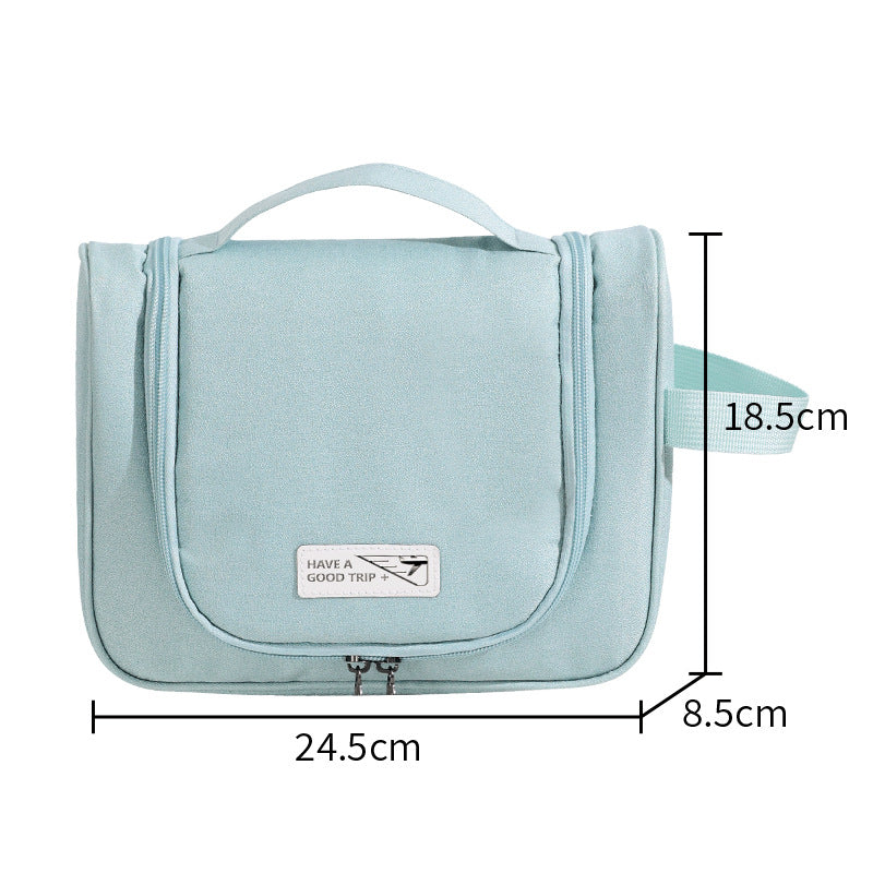 "New Travel Toiletry Bag with Large Capacity & Hook"
