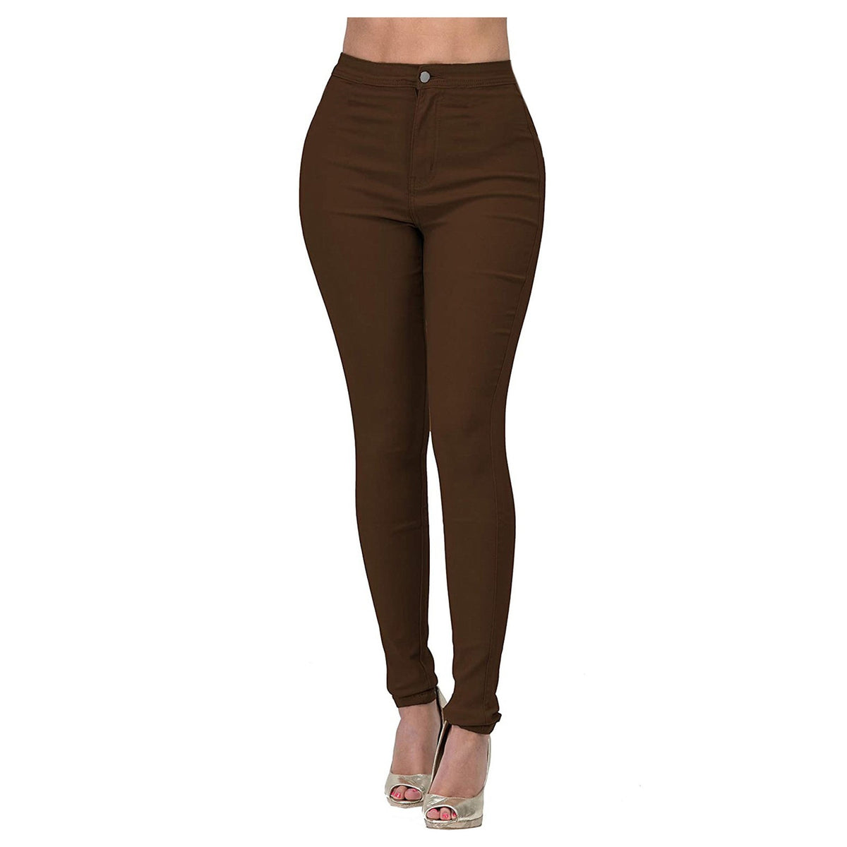 Direct Wholesale Women's Stretch Denim Pants in Various Colors