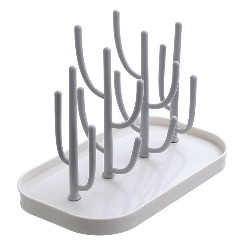 Multi-functional Baby Cactus Bottle Drying Rack