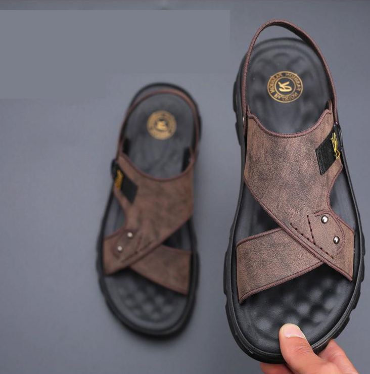 2022 Outdoor Men's Soft Sole Non-slip Beach Sandals