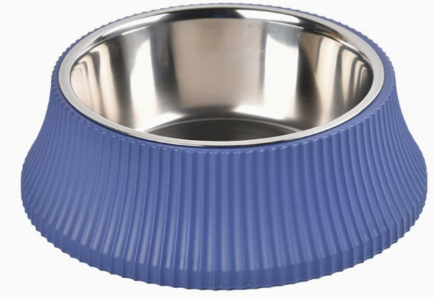 Large Stainless Steel Anti-Tipping Dog Food Bowl
