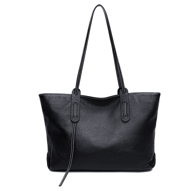 "2023 Women's Large Capacity Leather Tote Bag"