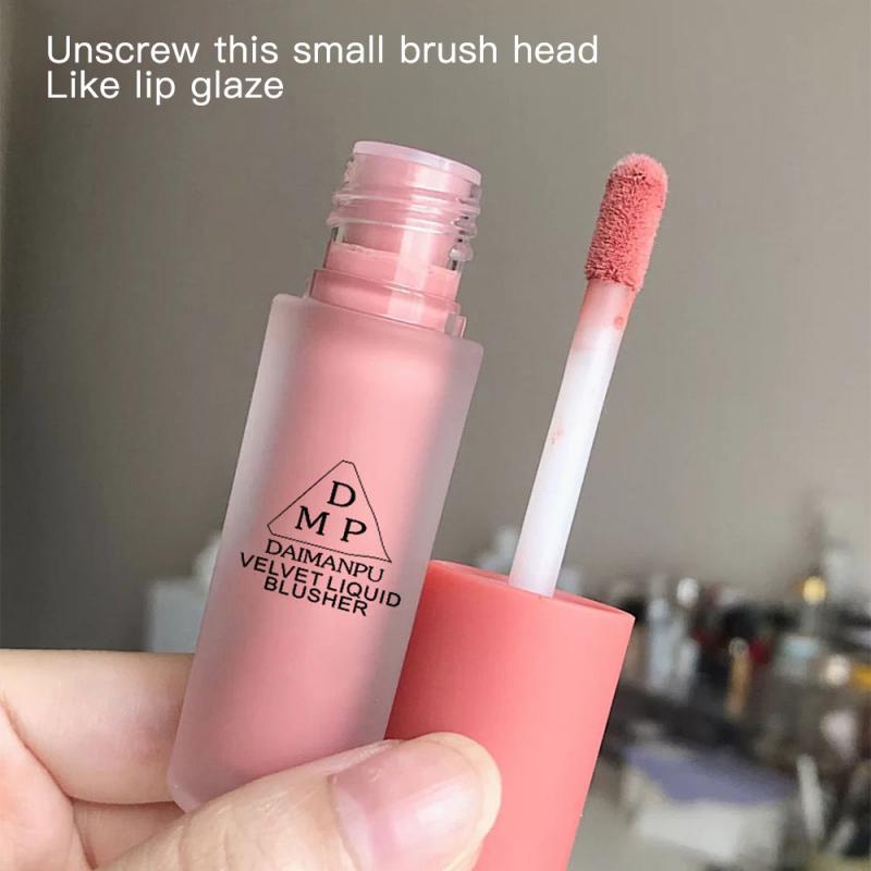 Liquid Blush Velvet Matte Cheek Tint in Orange Peach