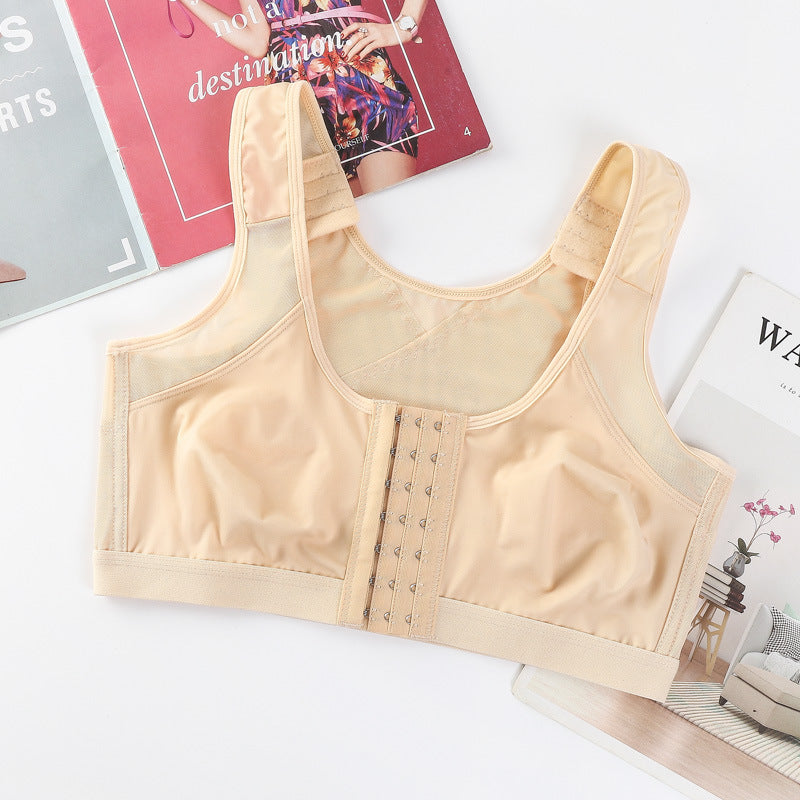 Posture Corrector Bra for Women - Front Closure, Thin Design