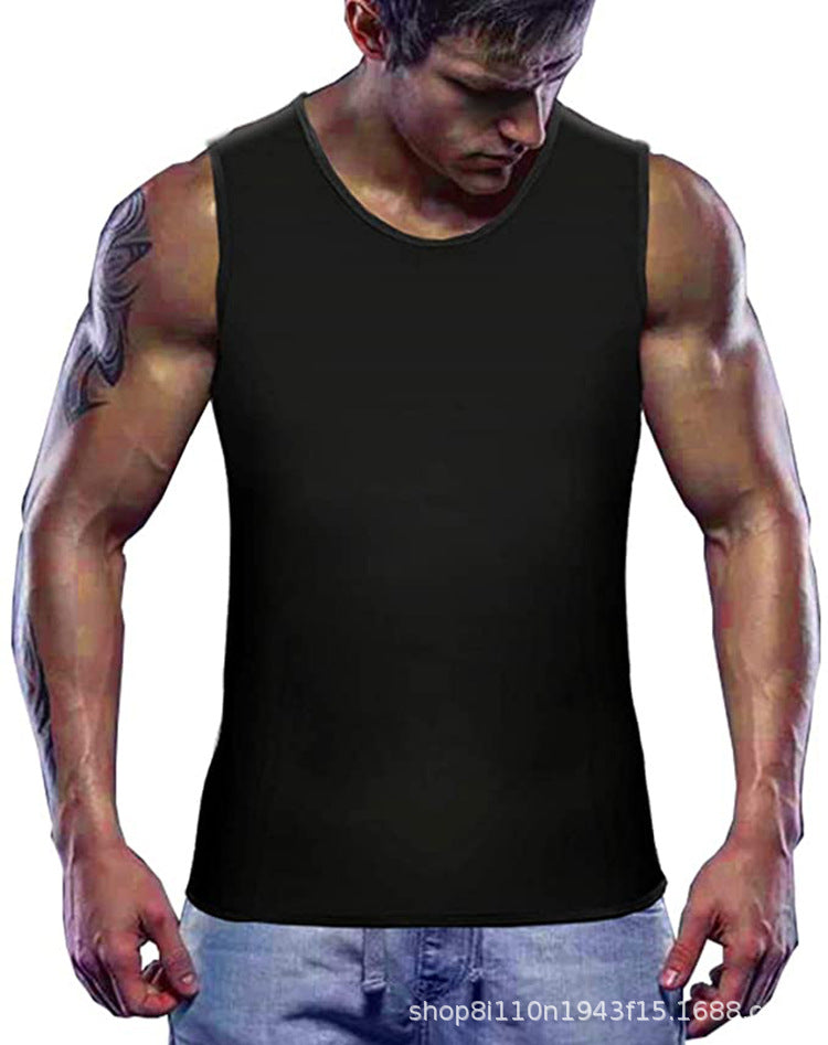 Men's Sweat Vest for Body Shaping and Fitness