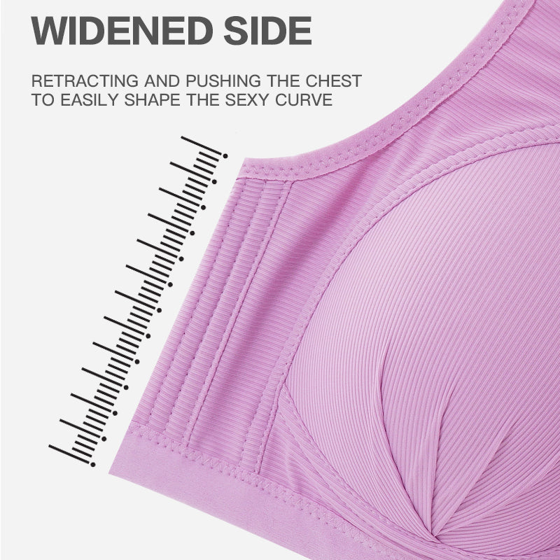 Plus Size Seamless Open Cup Nursing Bra for Maternity