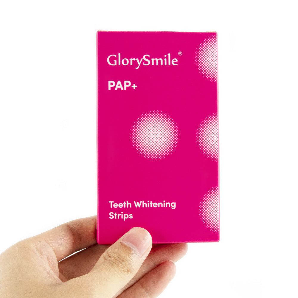 PAP+ 3D Teeth Whitening Strips for Stains and Yellowing
