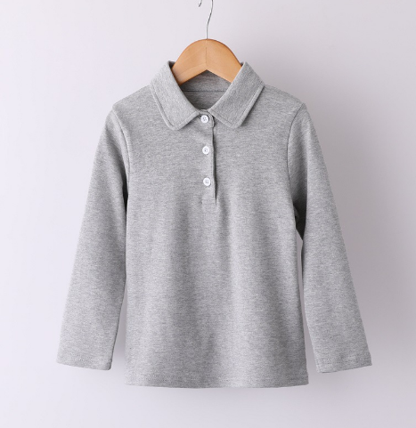 Baby Long Sleeve Polo T-Shirt