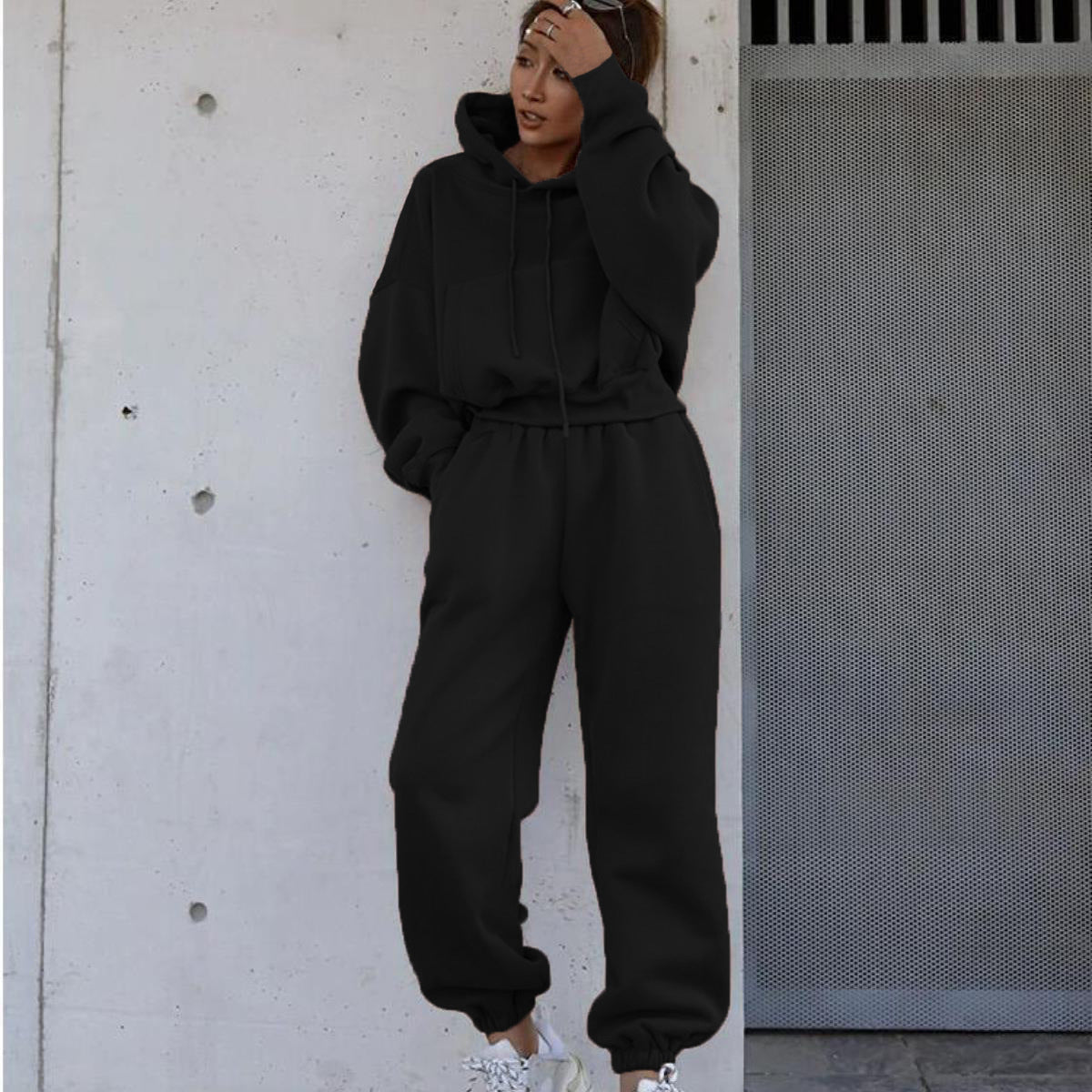 2024 Women's Casual Hoodie and Tracksuit Set