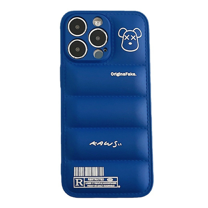 Violent Bear Down Jacket iPhone Case for 11/12/13/14/15 Pro