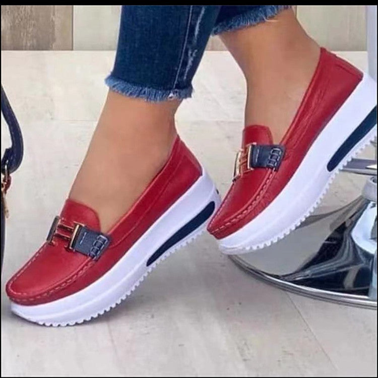 Women's Comfortable Plus Size Flat Casual Shoes