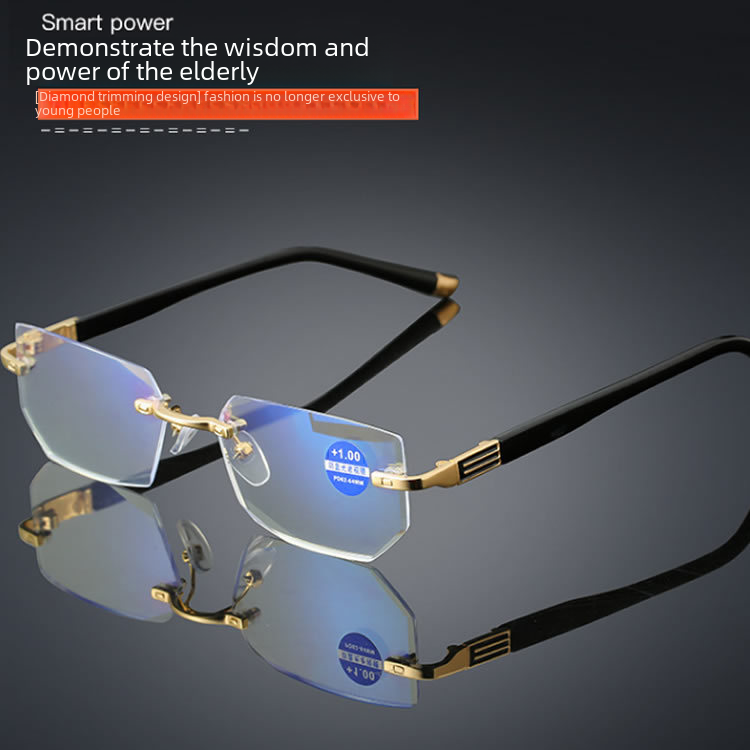 Blue Light Blocking Diamond Cut Reading Glasses Bulk