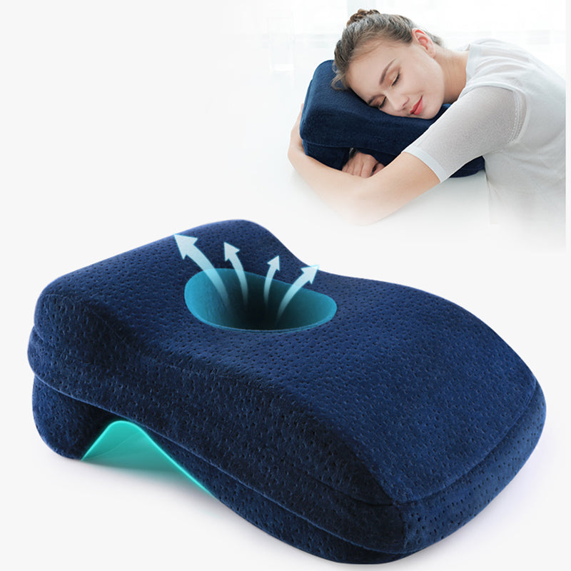 Solid Color Simple Nap Pillow for Sleeping