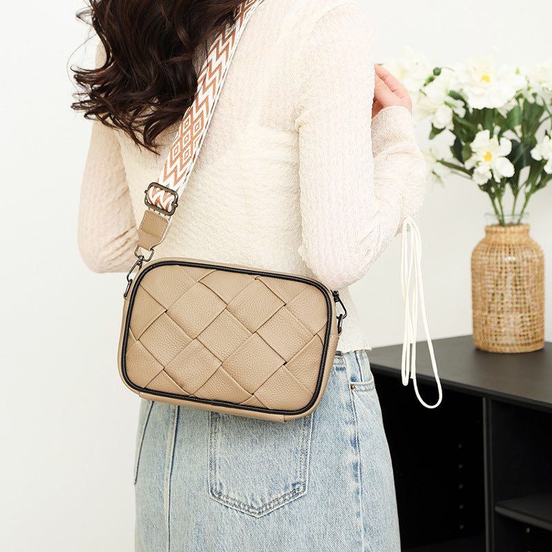 Premium Leather Women's Crossbody Bag - Summer Style