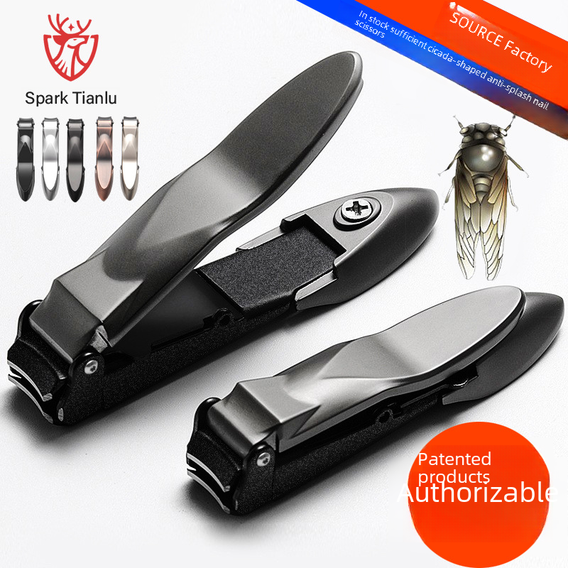Large Splash-Proof Nail Clippers for Cross-Border E-Commerce