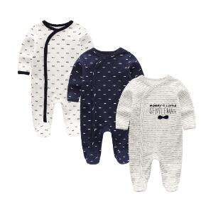 Newborn Onesie Pajama Set - 3 Units (One Set)