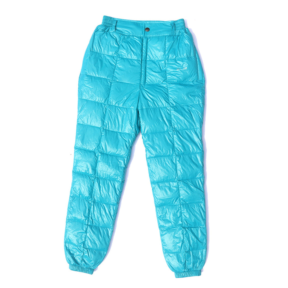 2023 Men's Thick Goose Down Waterproof Hiking Pants