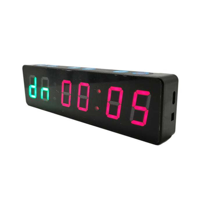 1-Inch Portable Gym Timer with Magnetic Rechargeable Design