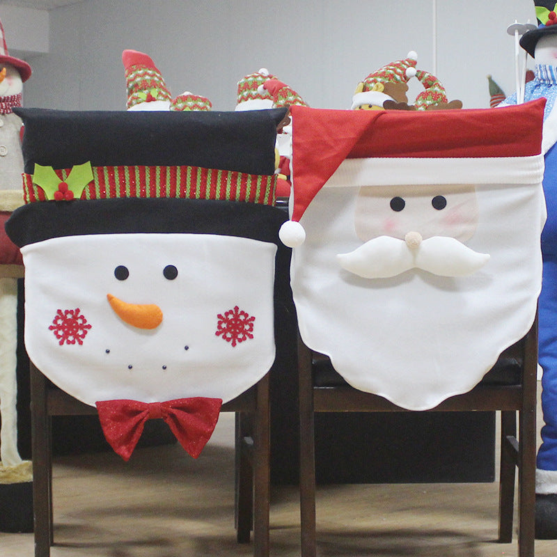 Christmas Decorations - Snowman Chair Covers
