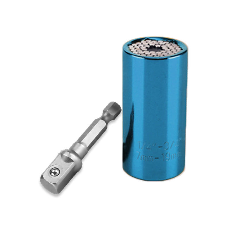 3-Piece Multi-Function Ratchet Socket Set 7-19 mm