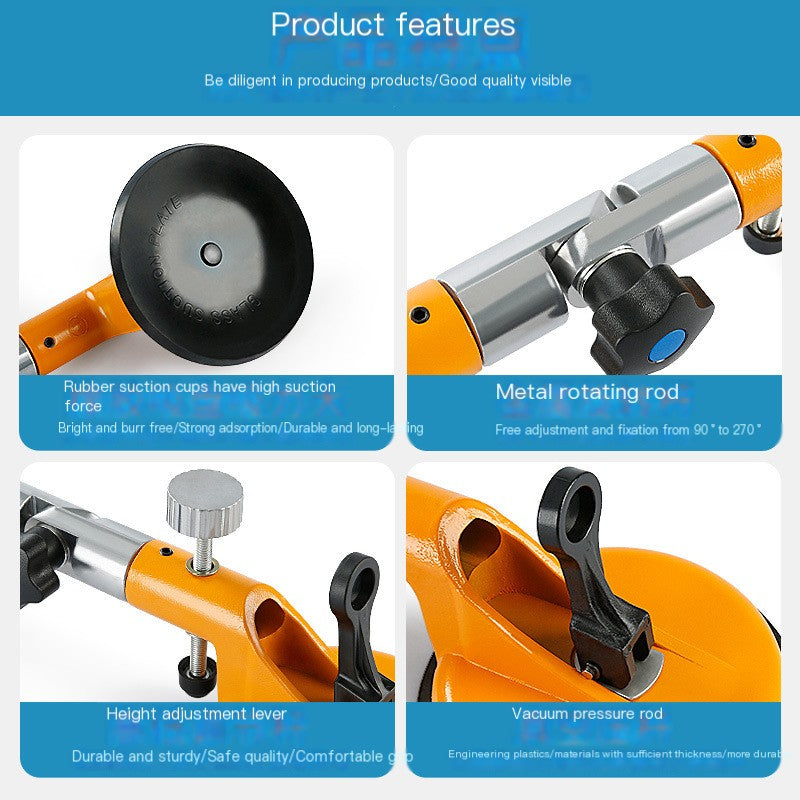 90-Degree Tile Leveling Tool for Glass and Stone