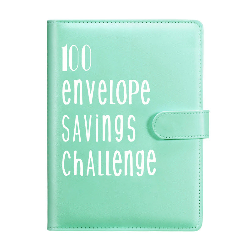 100 Envelope Challenge Notebook for Couples' Savings