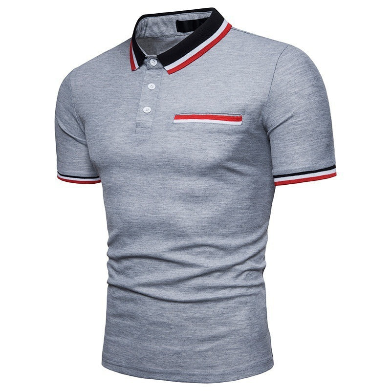 2023 Men's Summer Polo Shirt with Collar (Casual)