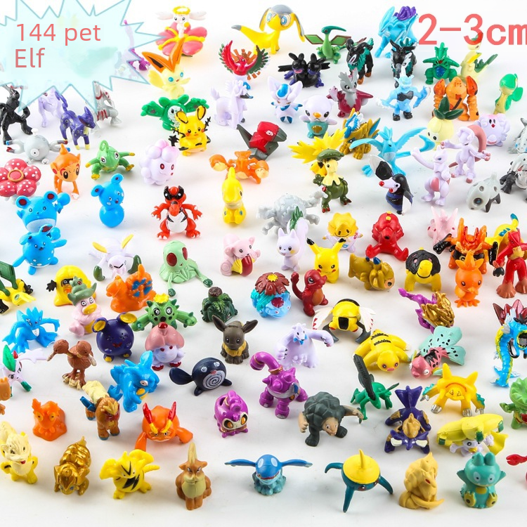 144 Pokémon Pikachu Plush Figure Collection