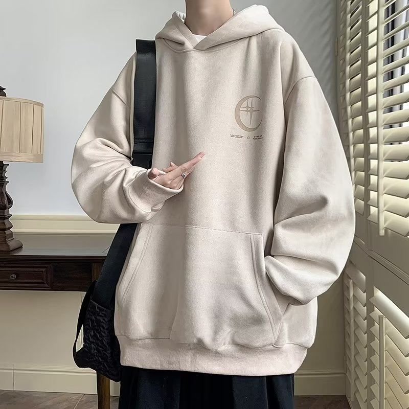 Men's Suede Hoodie - 2023 Fall Vintage Casual Wear