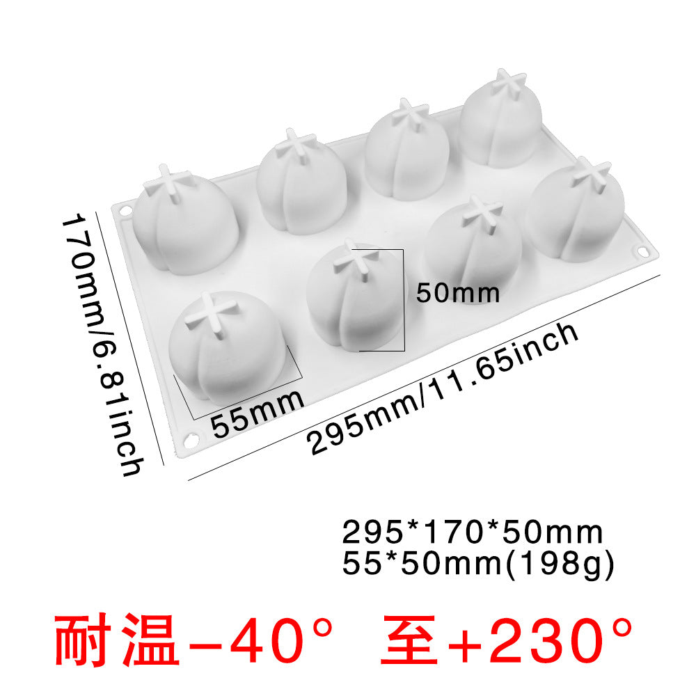 Silicone Fruit Mousse Cake Molds for DIY Baking