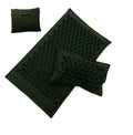 Organic Linen Lotus Needle Punched Cushion & Pillow