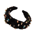 F2210 High-Quality Rhinestone Fabric Headband for Women