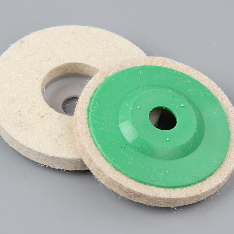 Wool Polishing Wheel 100mm for Angle Grinder