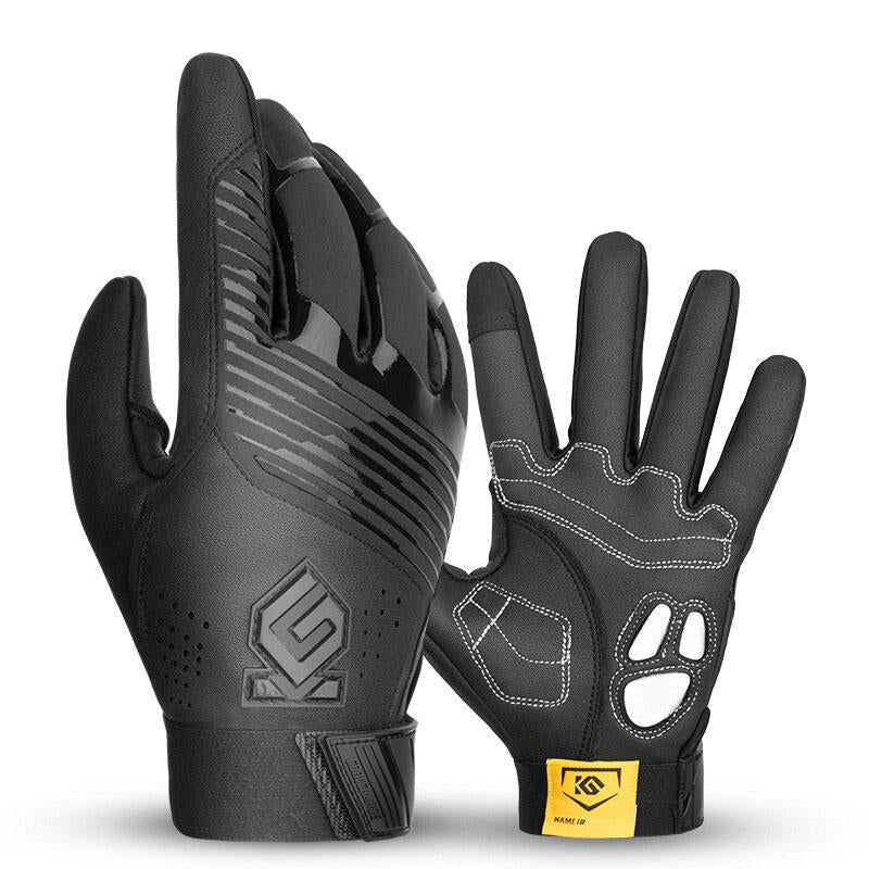 Cycling Gloves, Windproof Waterproof Full-Finger Gloves