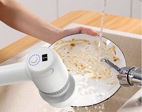 Automatic Electric Cleaning Brush for Kitchen & Bathroom