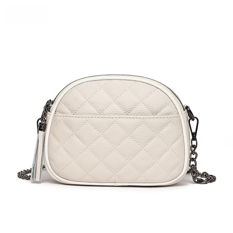 2023 New Trendy Leather Shoulder Bag with Quilted Design