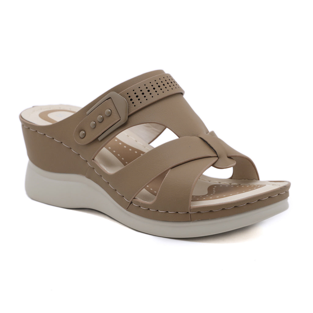 JS6331-2 Women's Comfortable Wedge Sandals for Spring/Summer