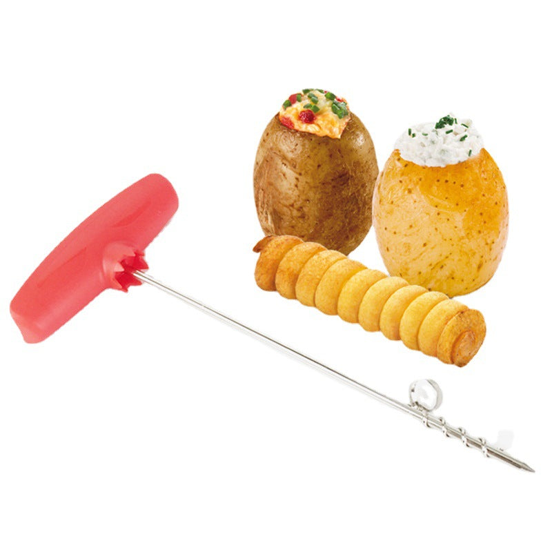 VELEKA Potato Hollowing Spiral Slicer Kitchen Tool