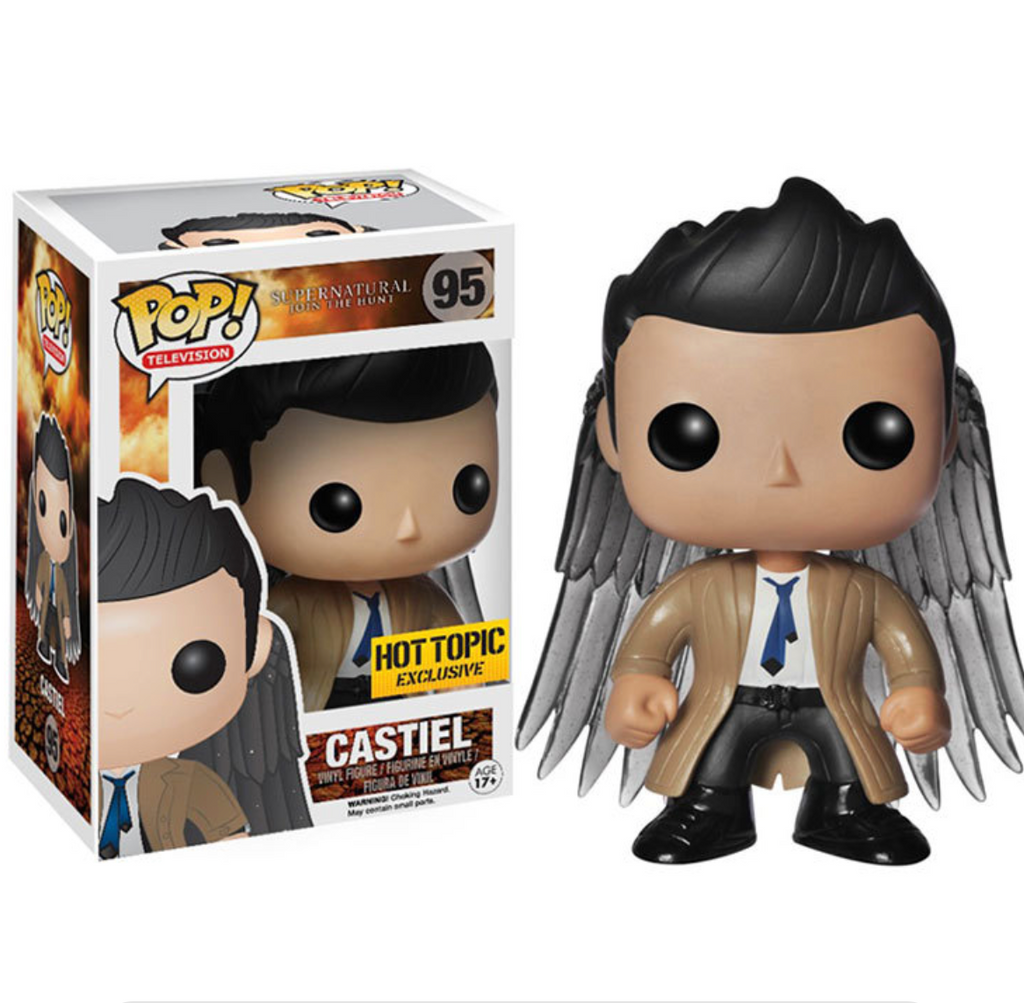 Funko POP Castiel & Dean Figures (Evil Power Series)