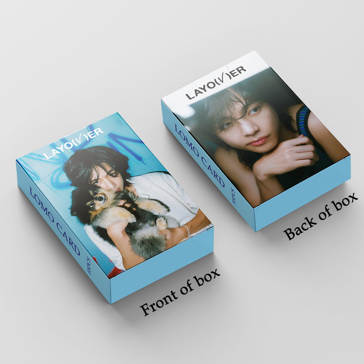 BTS Layover Album Postcard and LOMO Card Set