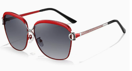 Women's Retro Polarized Sunglasses with UV Protection