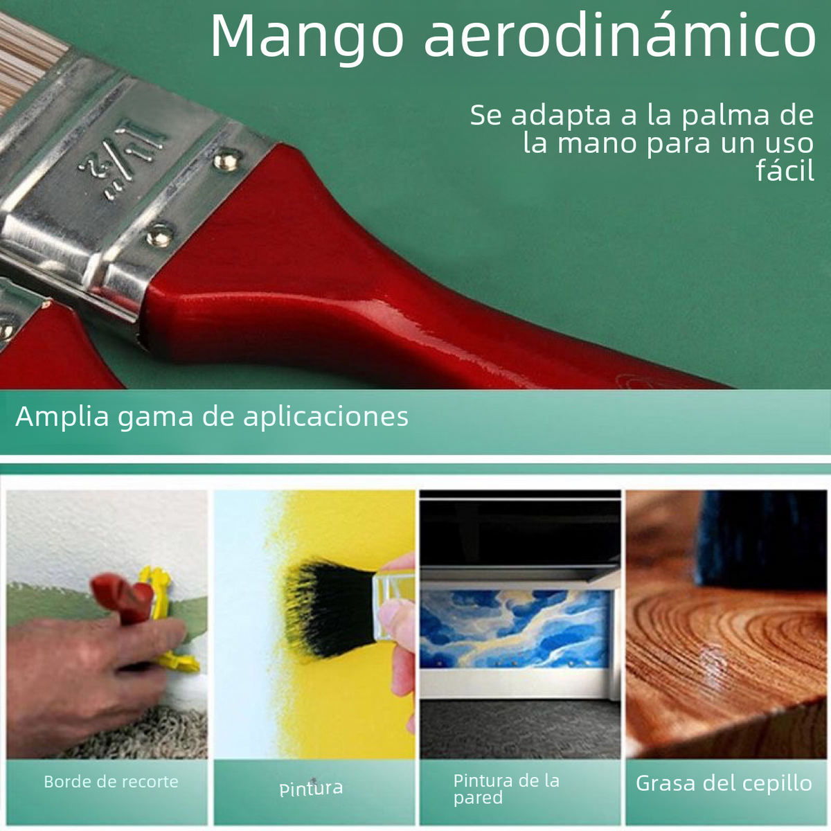 Interior Wall Ceiling Paint Brush for Edging and Trim