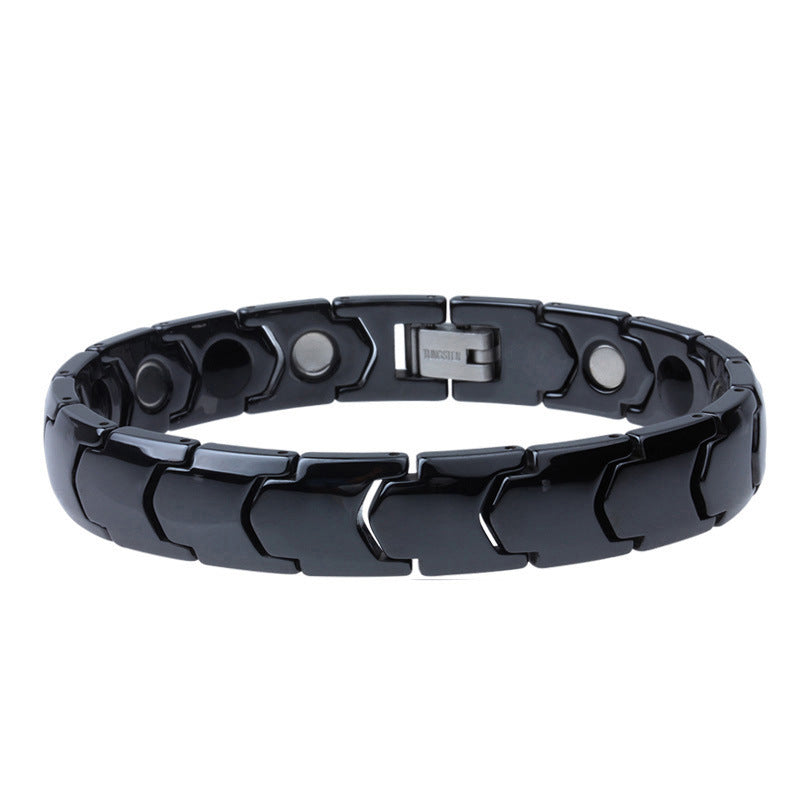 Korean Smooth Ceramic Magnetic Fashion Bracelet (Couples)