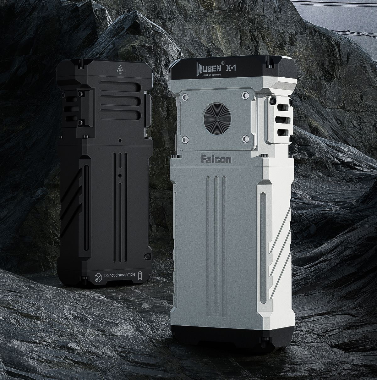 "X1 Powerful Rechargeable Flashlight for Outdoor Use"