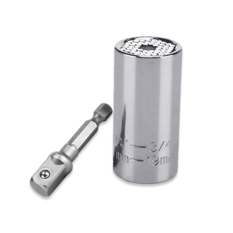 3-Piece Multi-Function Ratchet Socket Set 7-19 mm